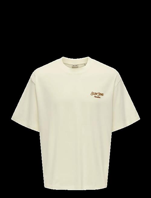 ONLY & SONS | Onsmalik Jims Ovs Ss Tee | XL