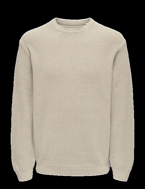 ONLY & SONS | Onsrosu Reg 7 Wash Crew Knit Ww | S