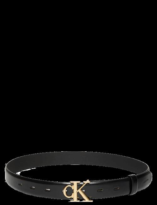 Calvin Klein | Round Ck Buckle 30Mm Belt Smooth | 90