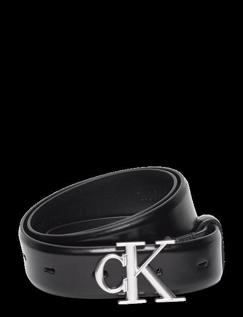 Calvin Klein | Round Ck Buckle 30Mm Belt Smooth | 100