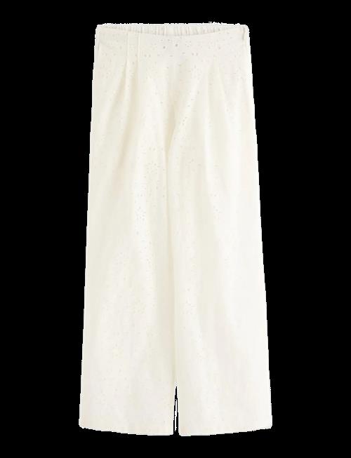 Lindex | Trousers With Broderie Anglaise | 134