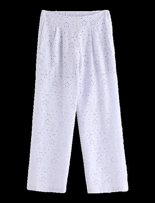 Lindex | Trousers With Broderie Anglaise | 152