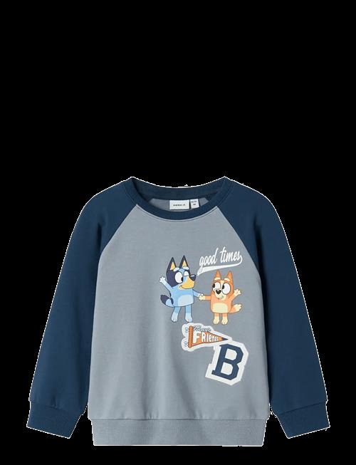 name it | Nmmsilas Bluey Nreg Sweat Bru Sky | 92