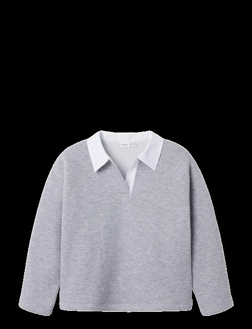 name it | Nkfbetsy Ls Rlx Polo Swe Bru | 116