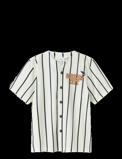 name it | Nkmakash Batman Ss Nreg Poly Shirt Wab | 134-140