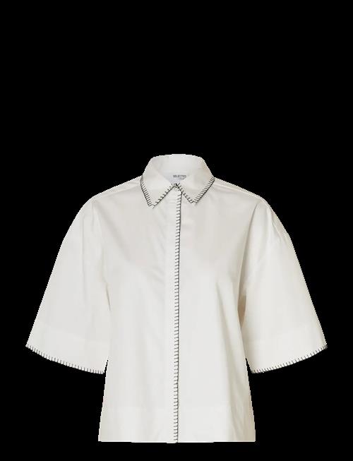 Selected | Slffia 2/4 Cropped Stitched Shirt B | 40