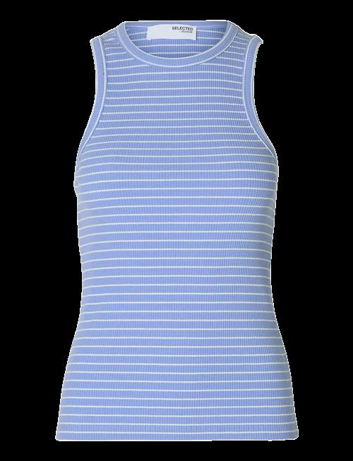 Selected | Slfanna O-Neck Striped Tank Top Noos | M