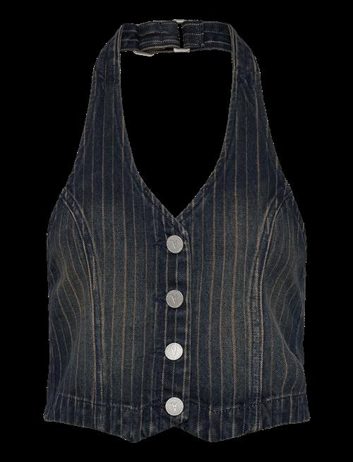 ABRAND | Cest La Vie Top Pinstripe Pinstripe | L