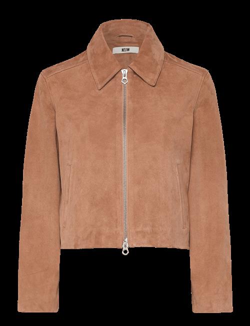 NEUW | Suede Zip Jackettan | M