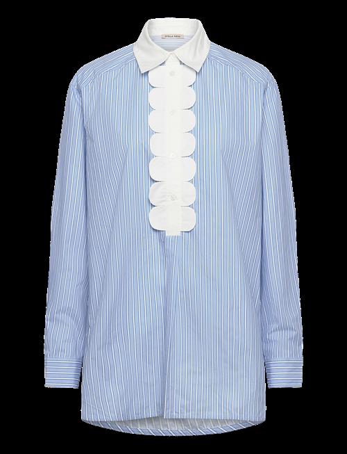 Stella Nova | Striped Shirt With Scallops | 36