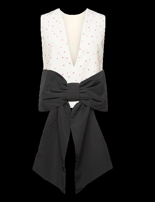 Stella Nova | Heart Printed Bow Top | 34