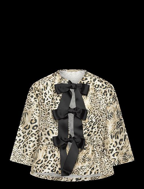 Stella Nova | Crispy Peplum Bow Blouse | 38