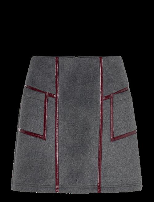 Laagam | Frankie Grey Short Skirt | 40