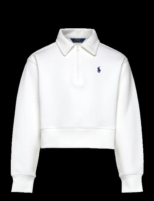 Ralph Lauren Kids | Double-Knit Collared Boxy Sweatshirt | 132-140