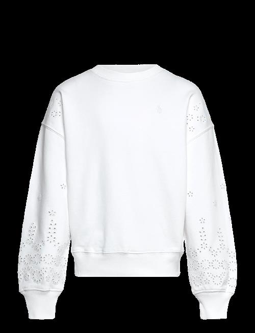 Ralph Lauren Kids | Eyelet French Terry Sweatshirt | 129-130