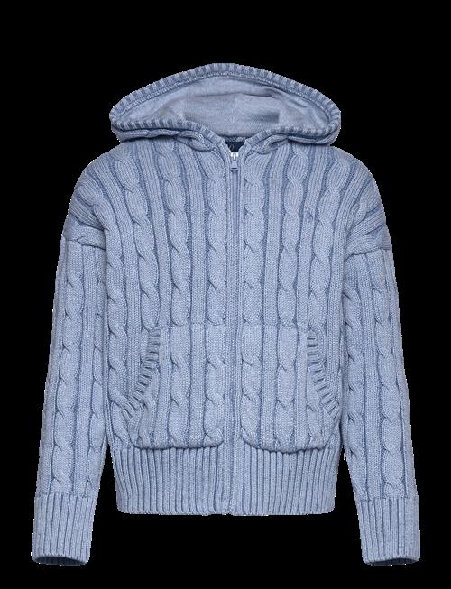 Ralph Lauren Kids | 20/2 Cotton-Sweater-Full Zip | 129-130
