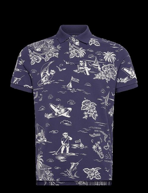Polo Ralph Lauren | Custom Slim Polo Bear Mesh Polo Shirt | L