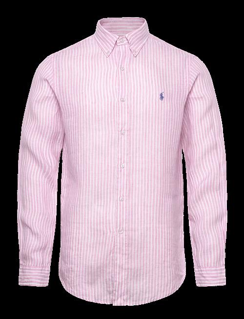 Polo Ralph Lauren | Custom Fit Striped Linen Shirt | M