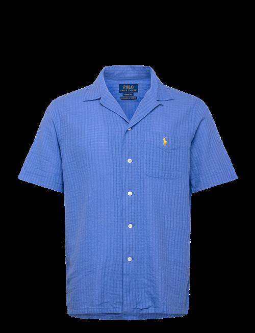 Polo Ralph Lauren | Classic Fit Linen-Blend Seersucker Shirt | S