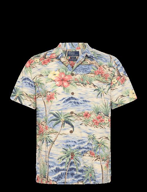 Polo Ralph Lauren | Seersucker Knit-Wvn-Shirt | XS