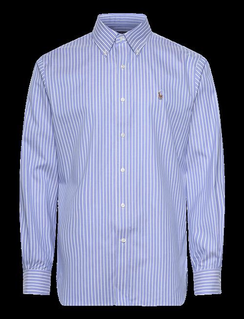Polo Ralph Lauren | Custom Fit Striped Pinpoint Oxford Shirt | 38