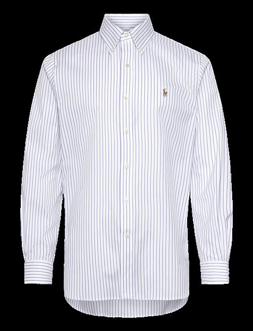 Polo Ralph Lauren | Custom Fit Striped Pinpoint Oxford Shirt | 40.5