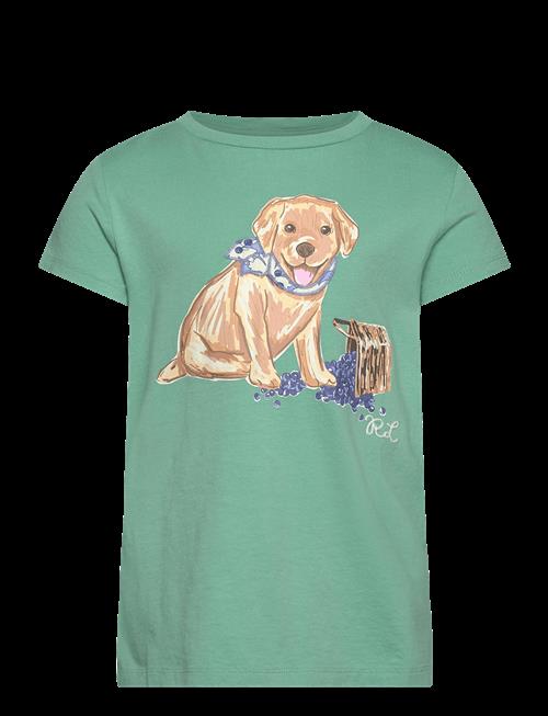Ralph Lauren Kids | Dog-Print Cotton Jersey Tee | 142-153