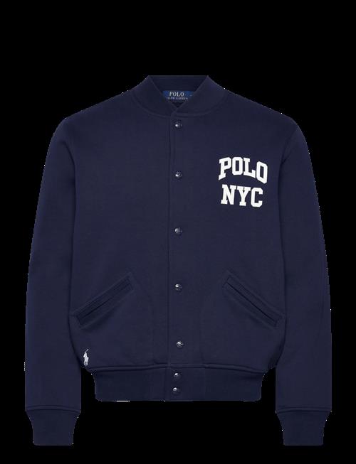 Polo Ralph Lauren | Fleece Graphic Baseball Jacket | M