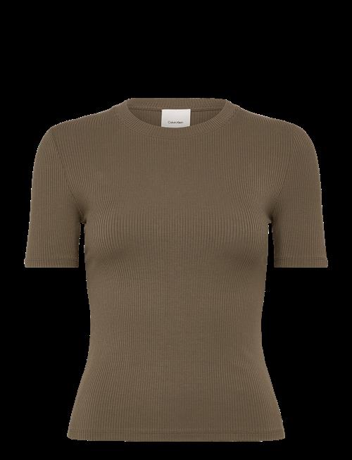 Calvin Klein | A- Modal Rib Tee (Essential) | XL