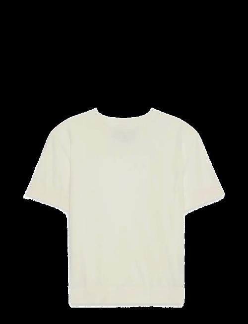 Calvin Klein | Ss Silk Cotton Crew Tee | M