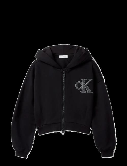 Calvin Klein | Ck Logo Terry Zip Through | 104