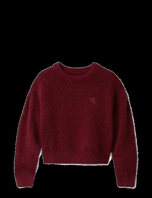 Calvin Klein | Box Pleat Fluffy Sweater | 128