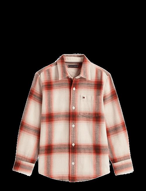 Tommy Hilfiger | Waffle Texture Check Shirt | 176