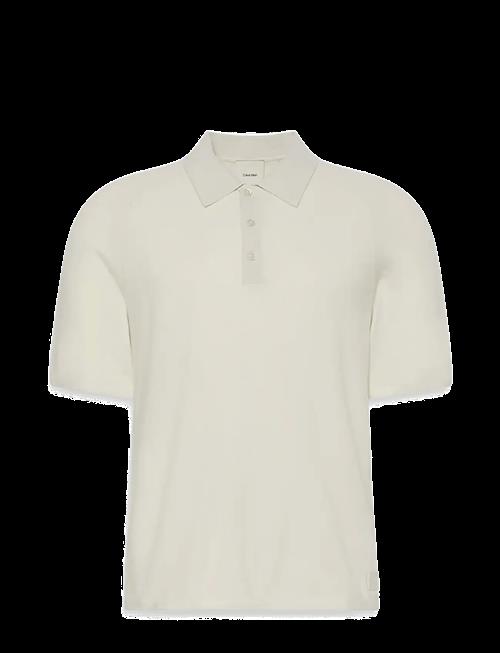 Calvin Klein | Ss Ck Tech Knit Sweater Polo 14G | S