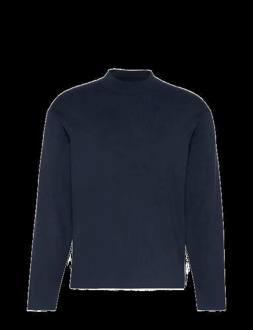 Calvin Klein | Ls Snowy Tech Knit Boxy Mock Nk | S