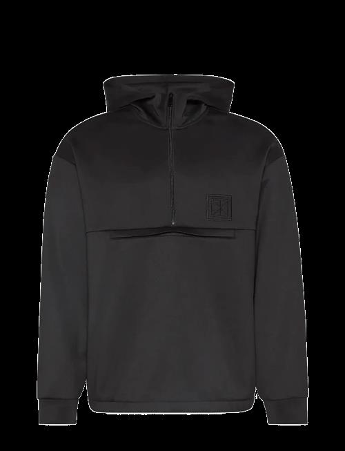 Calvin Klein | Heavy Tricot Qtr Zip Anorak Hood | XS