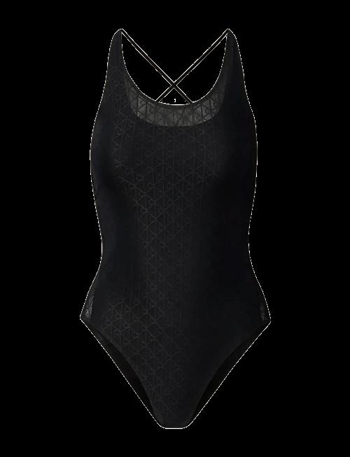 Calvin Klein | Monogram Mesh Bodysuit | S