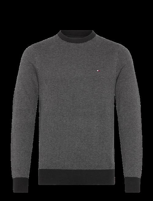 Tommy Hilfiger | Pima Ctn Cash Herringbone Crew | XXXL
