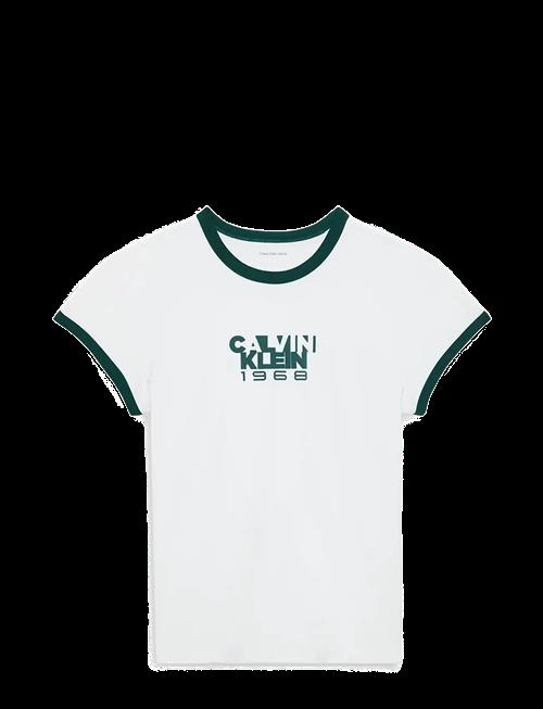 Calvin Klein Jeans | Ss 1968 Graphic Baby Tee | XS
