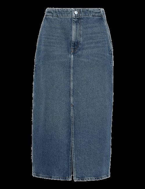 Calvin Klein Jeans | Denim Carpenter Skirt Tinted Orc | 30