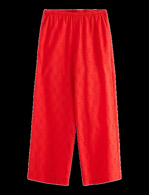 Lindex | Trousers With Embroidery | M