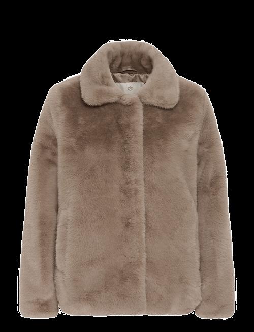 Kaffe | Karosa Fake Fur Jacket | 38