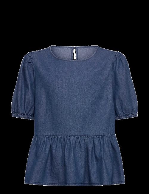 Rosemunde Kids | Rklise Denim Ss Blouse | 152