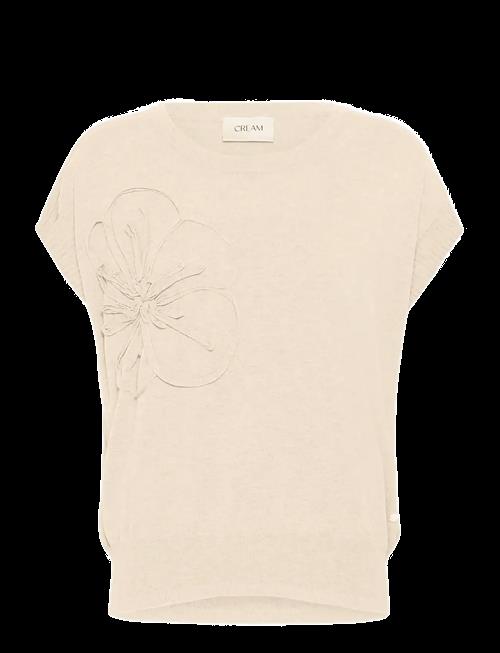 Cream | Crdela Knit Slipover W Deco | S