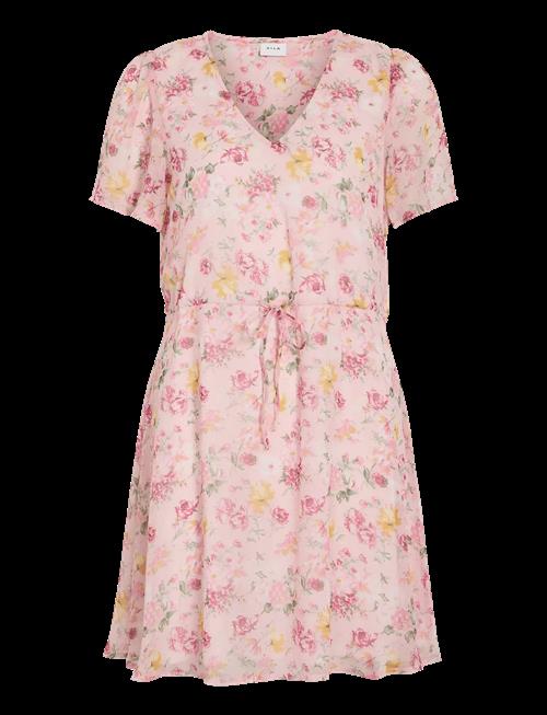 Vila | Vifalia V-Neck S/S Short Dress- Noos | 44