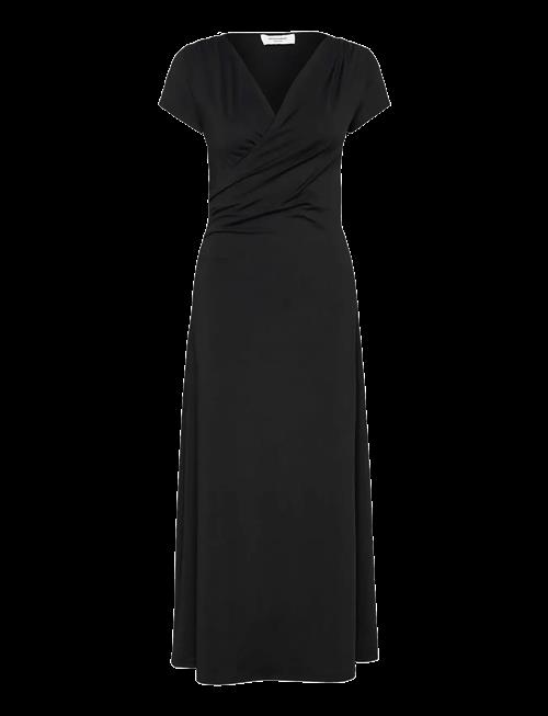 Rosemunde | Rwbillie Capsleeve Wrap Long Dress | 42