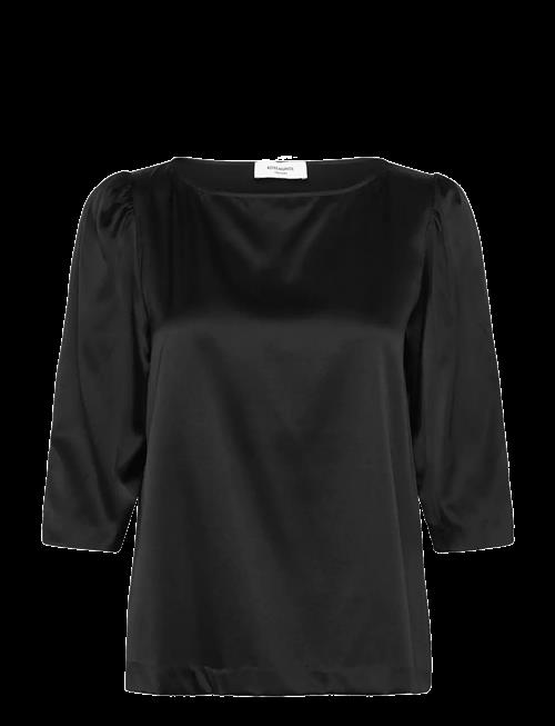 Rosemunde | Rwjade Silk 3/4 S Boatneck Blouse | 38
