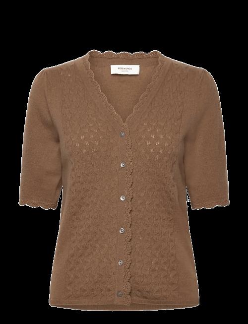 Rosemunde | Rwlaica Cashmere Crochet  Ss V-Neck | M