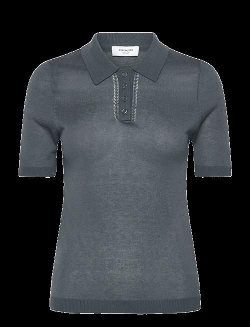 Rosemunde | Rwsamira Silk Ss Polo Pullover | M