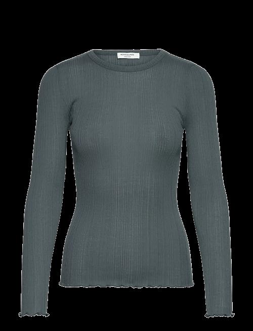 Rosemunde | Rwelise Wool Ls O-Neck T-Shirt | L
